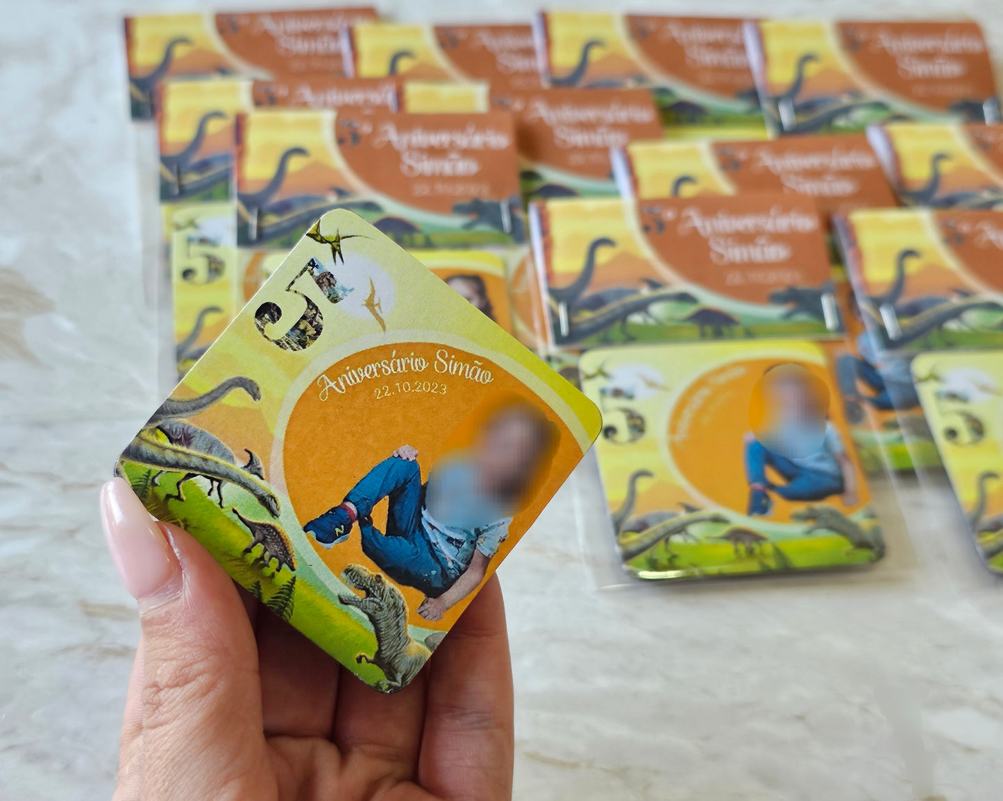 Íman personalizado "Dinossauros"
