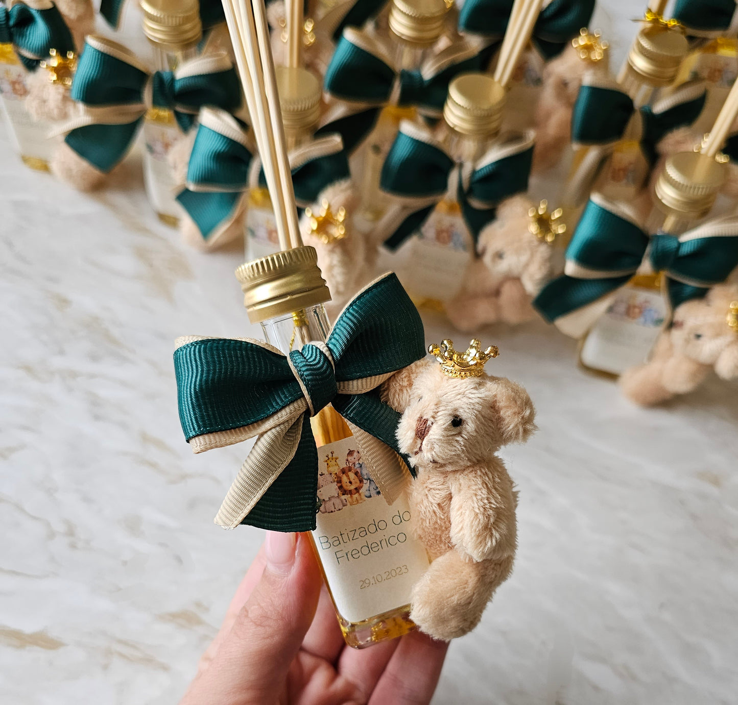 Mikado personalizado com urso