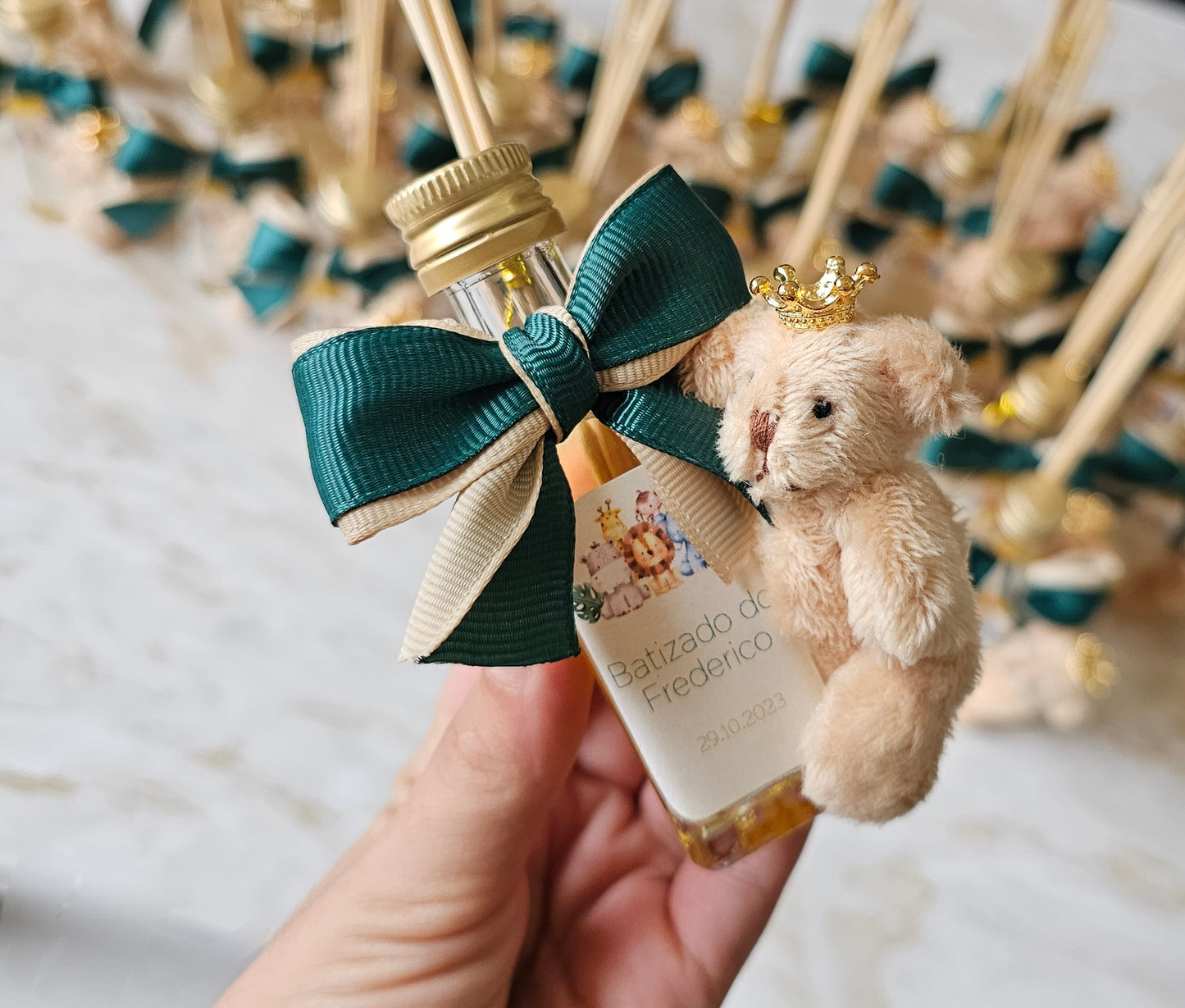 Mikado personalizado com urso
