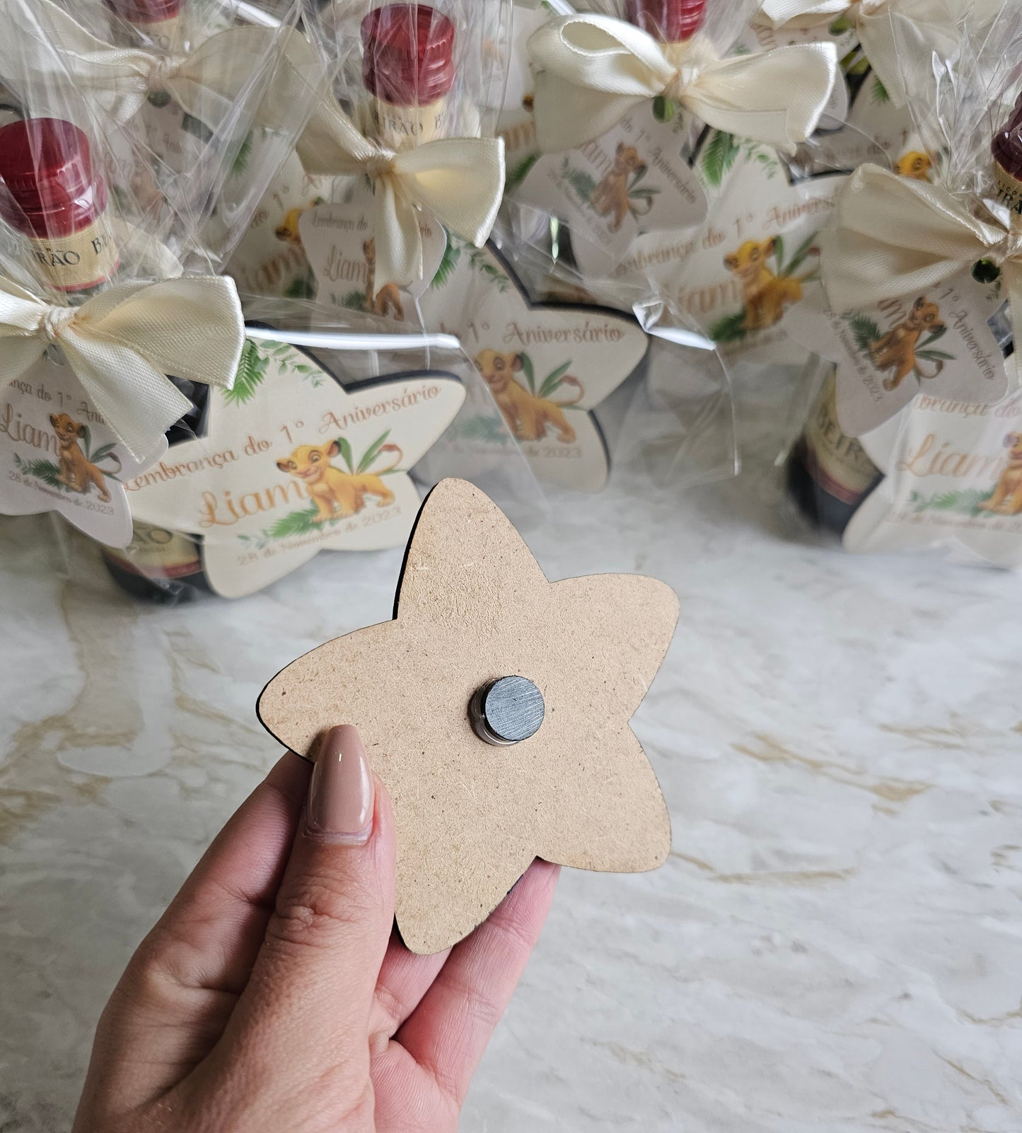Kit Íman personalizado + miniatura de Beirão