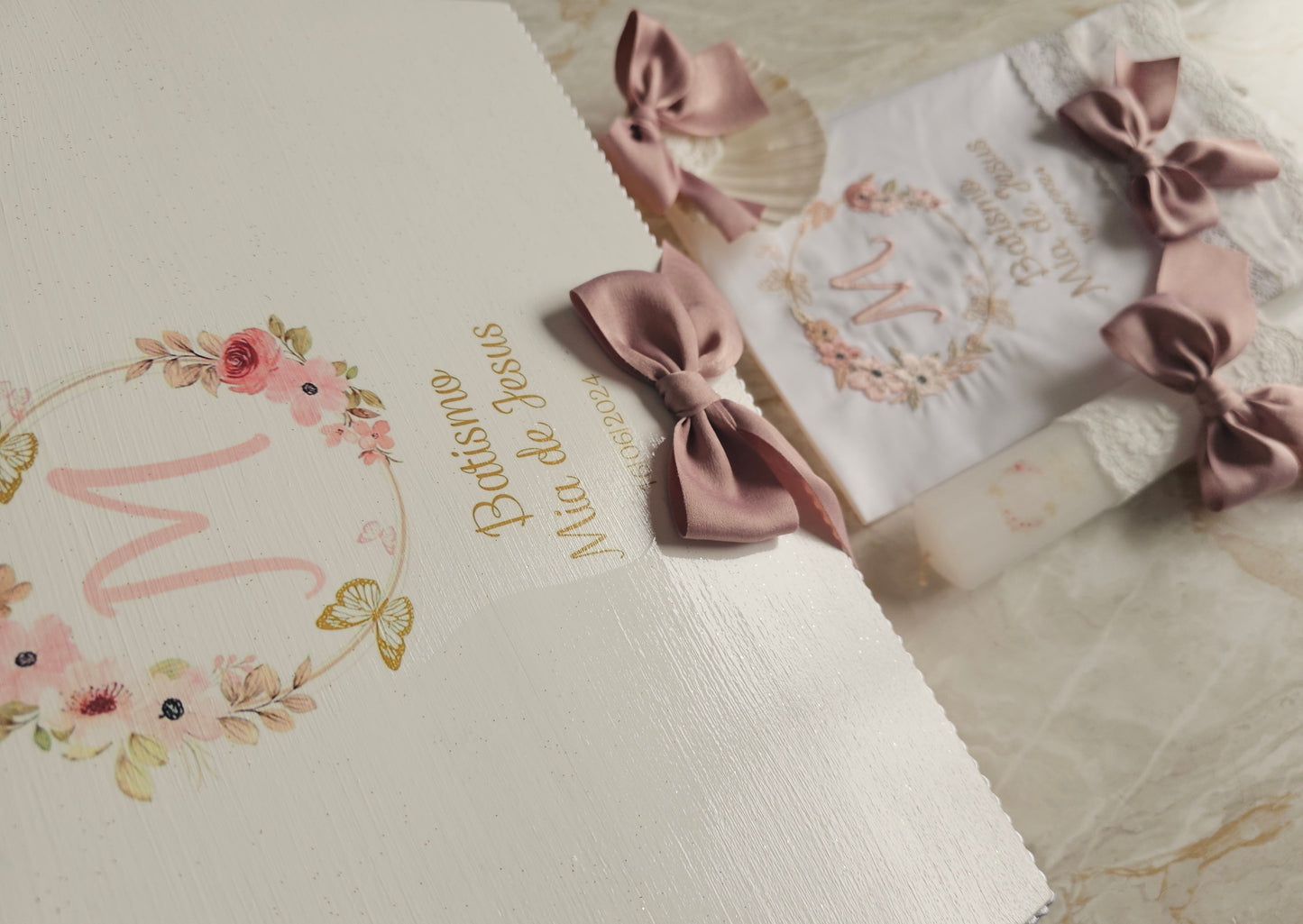 Conjunto de Batismo "Mia"