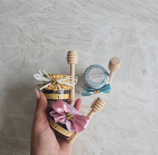 Pote de mel 30g personalizado