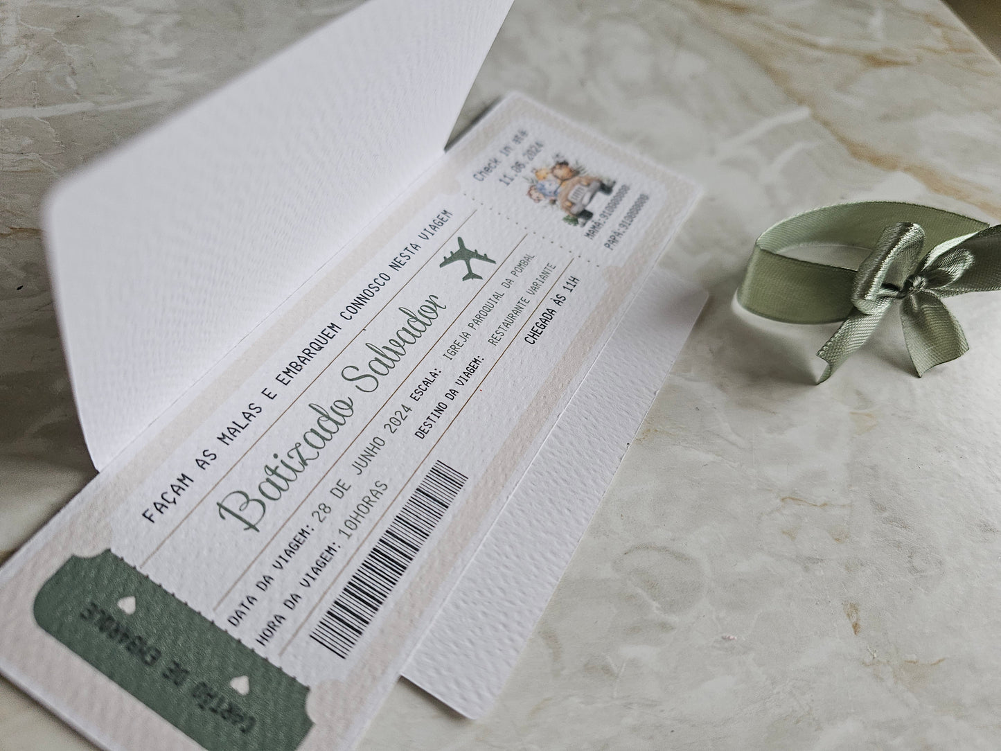 Convite Passaporte "Salvador"