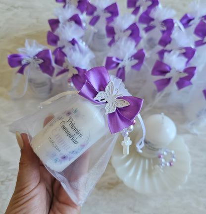 Vela personalizada borboleta + dezena