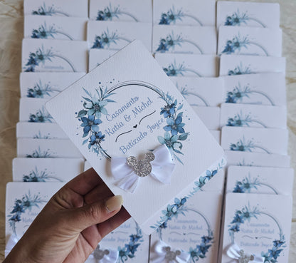 Convite Casamento e Batizado Mickey