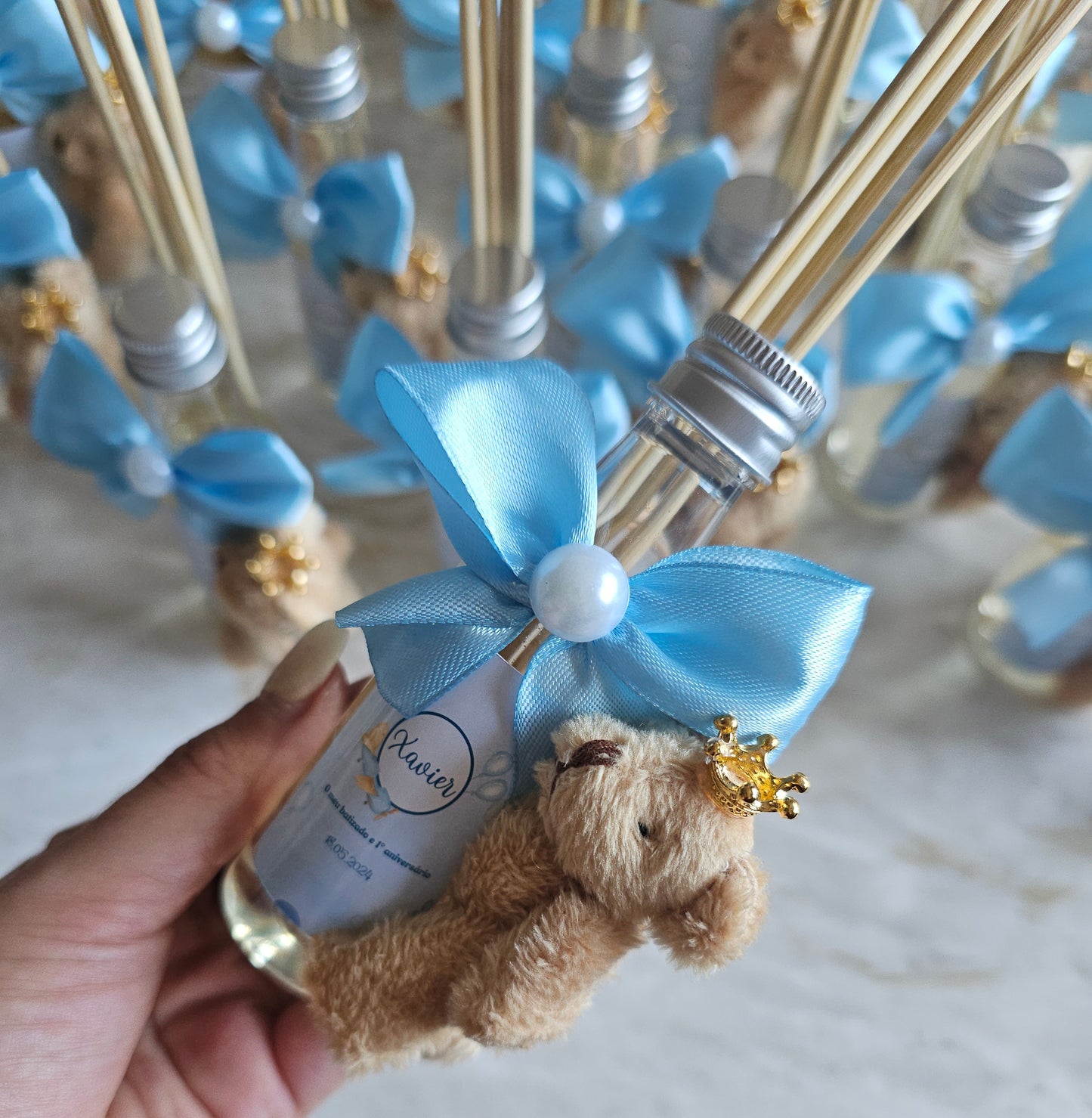 Mikado personalizado com ursinho