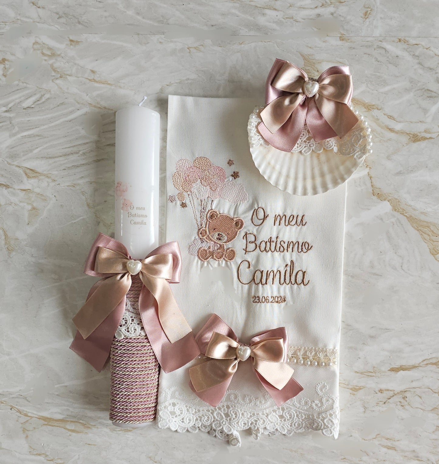 Conjunto de Batismo "Camila"