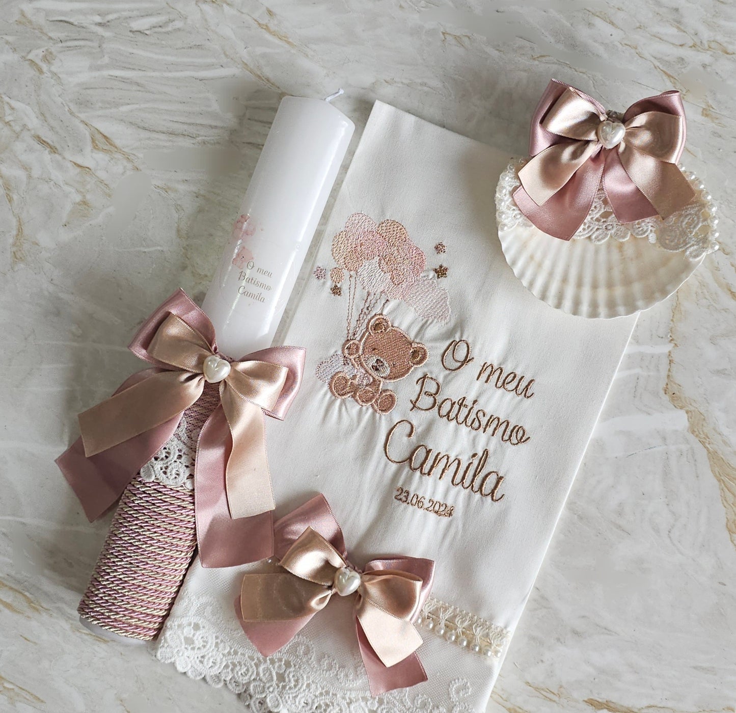 Conjunto de Batismo "Camila"