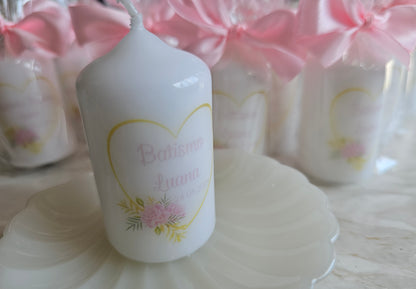 Vela personalizada "Luana"