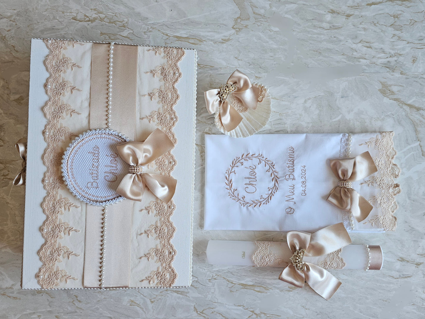 Conjunto de Batismo "Chloé"