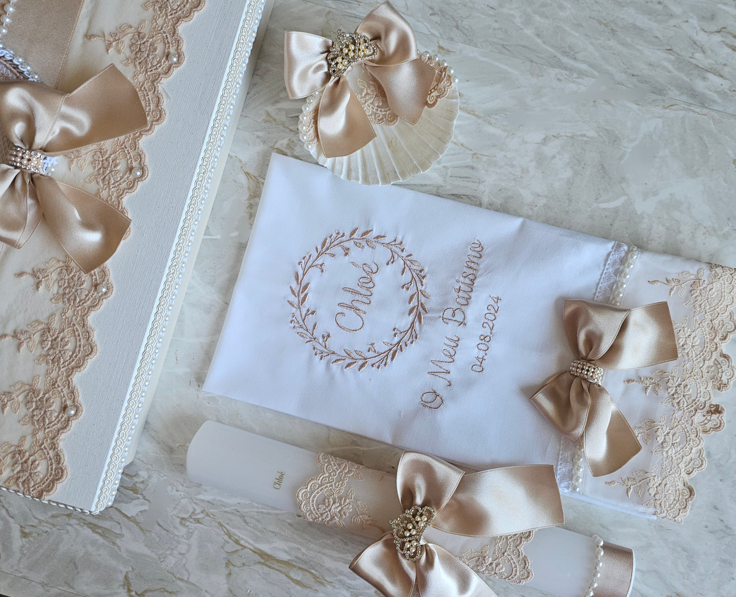 Conjunto de Batismo "Chloé"