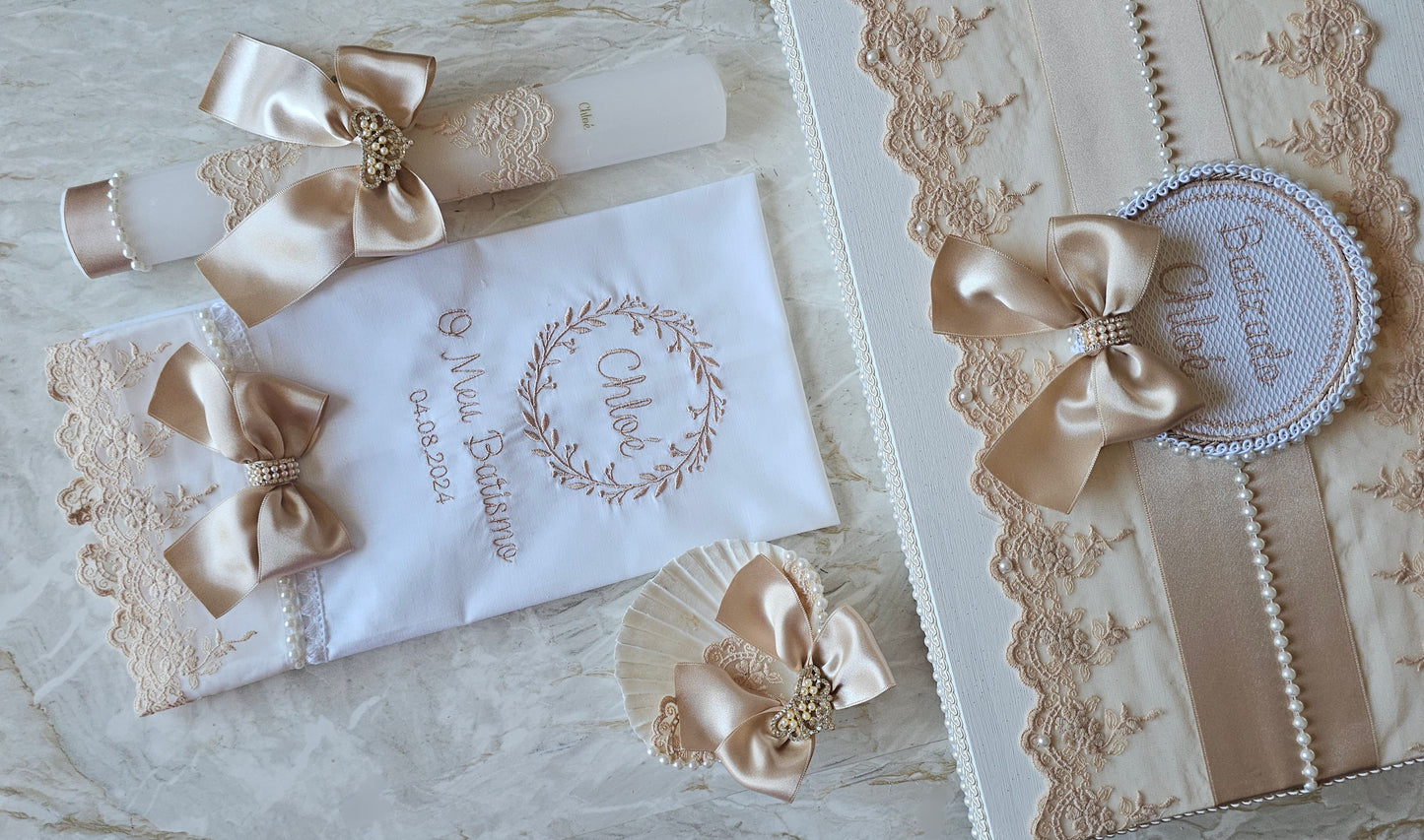 Conjunto de Batismo "Chloé"