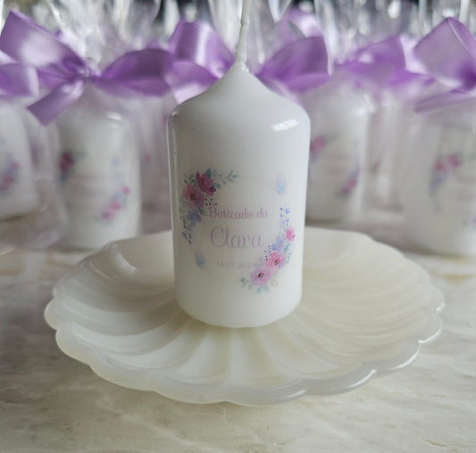 Vela personalizada "Clara"