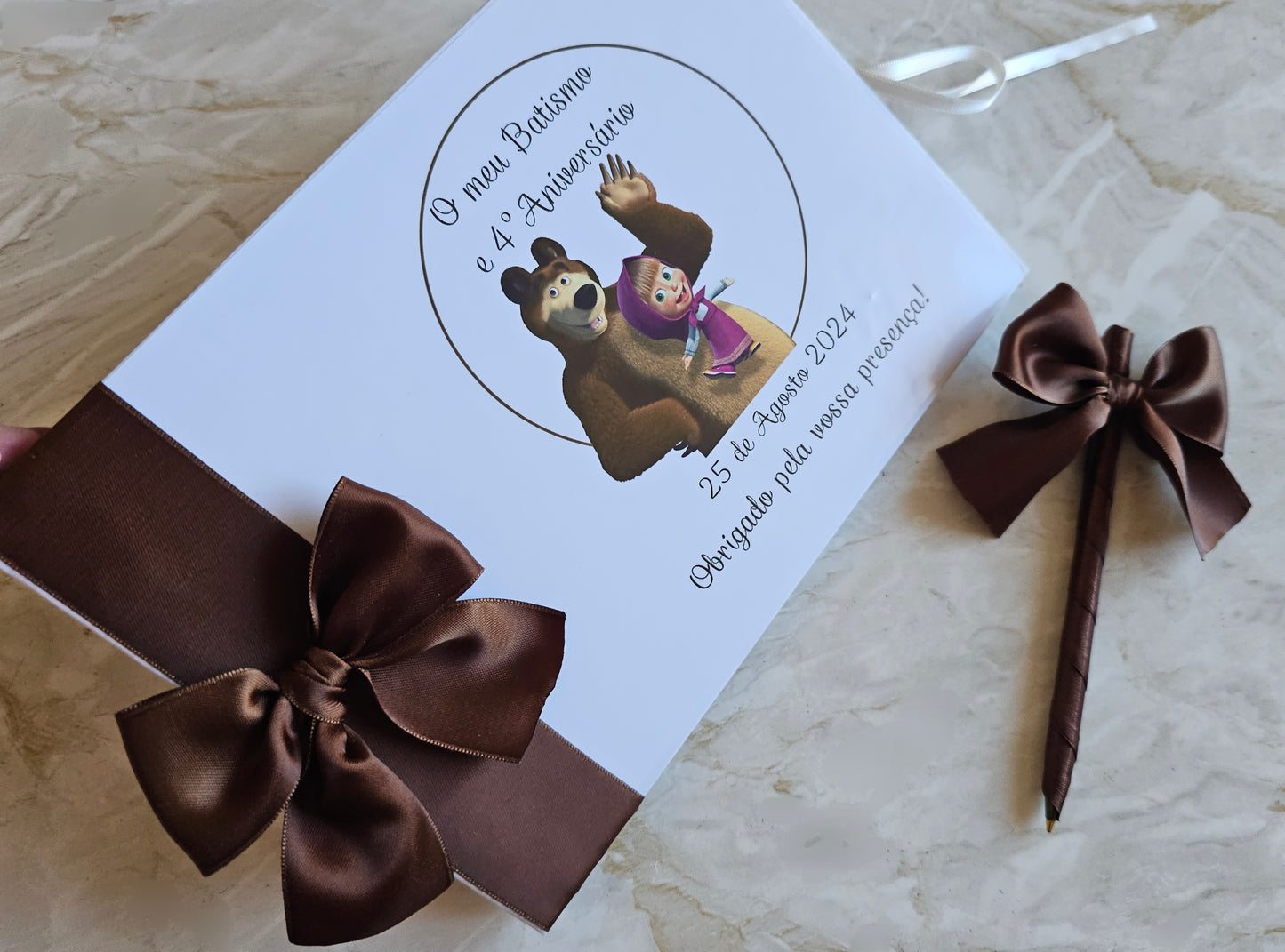Livro de Honra A5 + caneta "Masha"