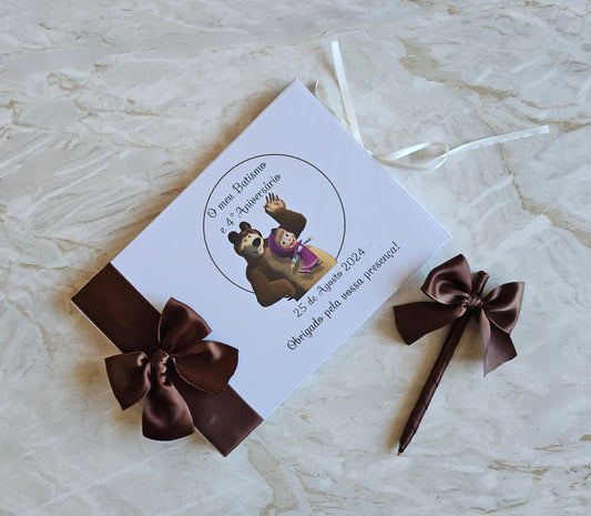 Livro de Honra A5 + caneta "Masha"