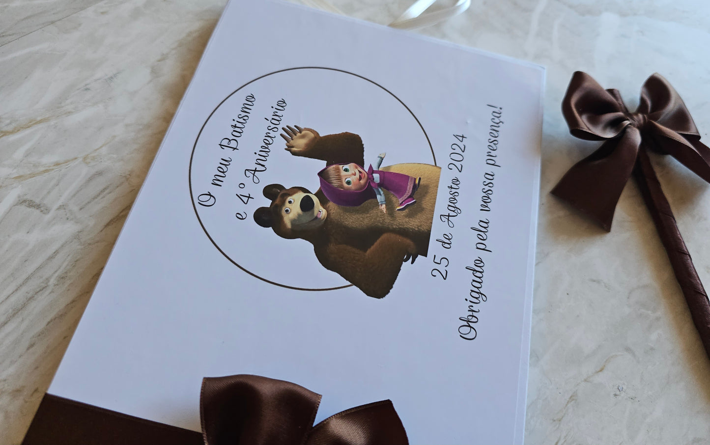 Livro de Honra A5 + caneta "Masha"