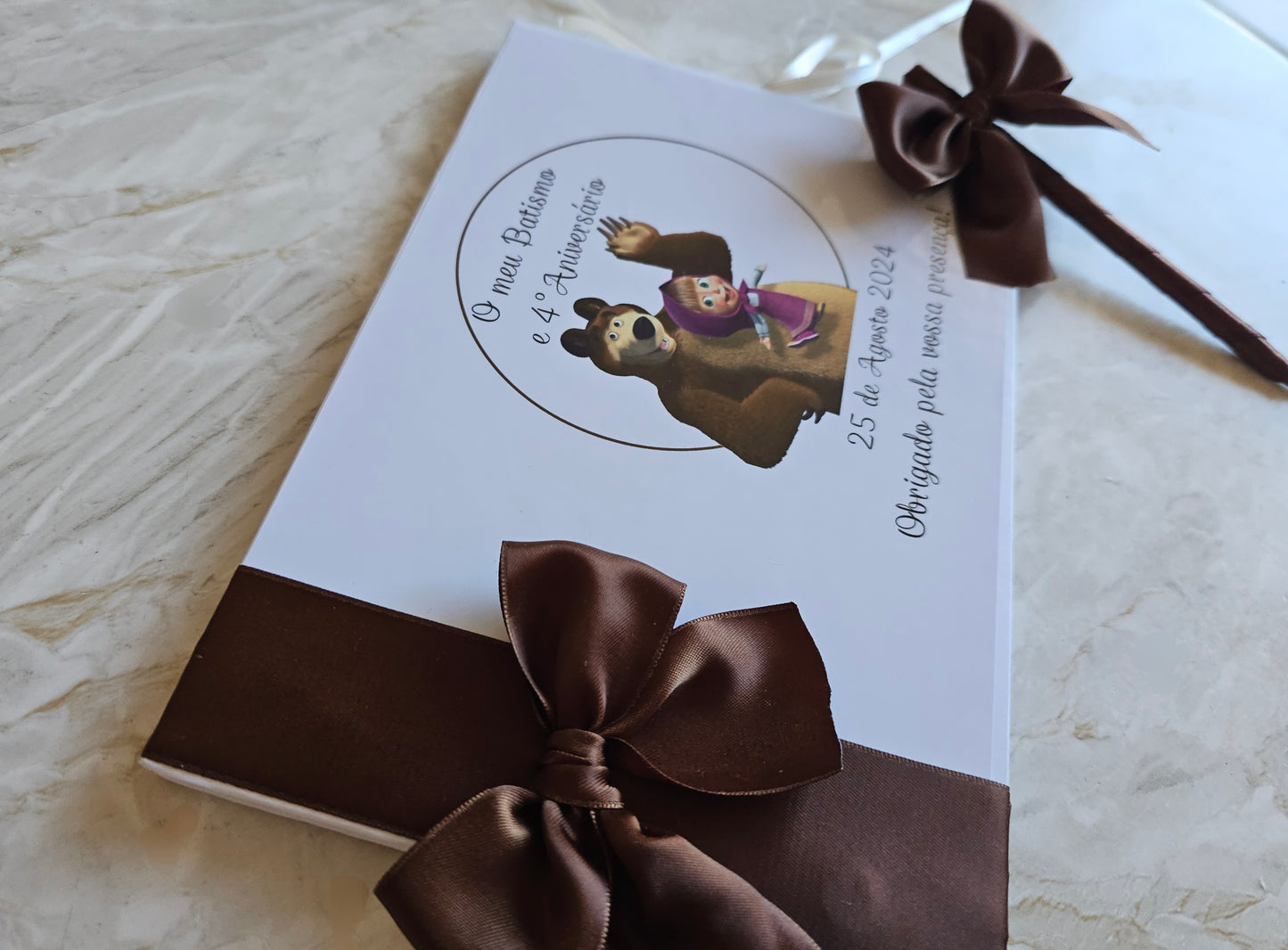 Livro de Honra A5 + caneta "Masha"