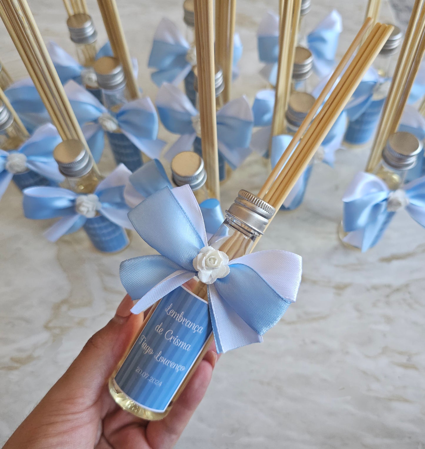 Mikado personalizado Azul
