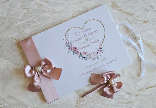 Livro de Honra Casamento & Batismo
