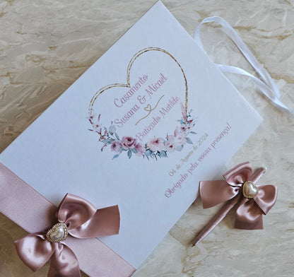 Livro de Honra Casamento & Batismo