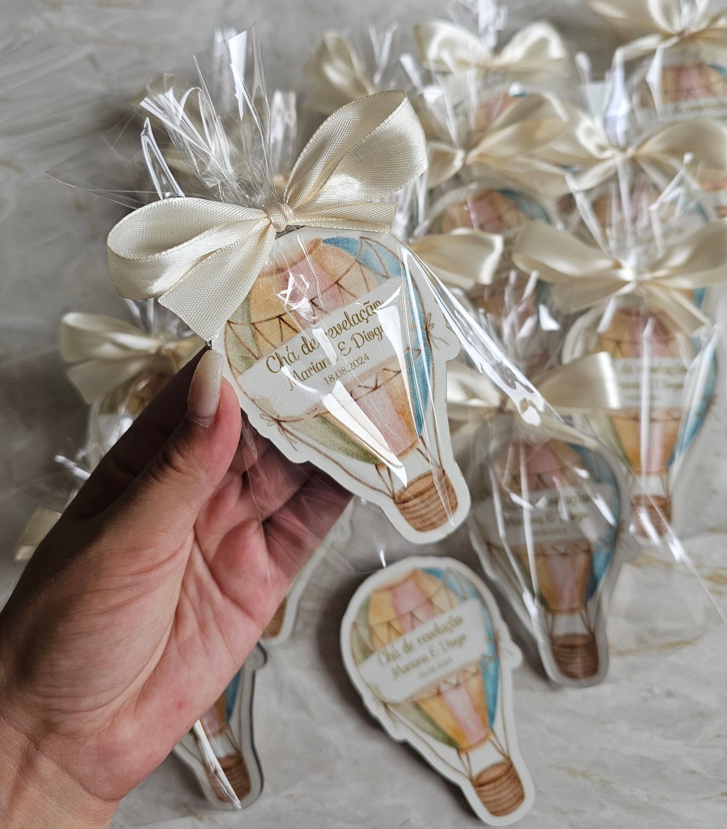 Íman personalizado Chá de Revelação