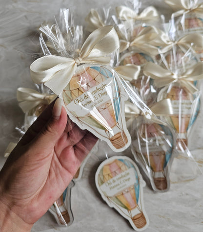 Íman personalizado Chá de Revelação