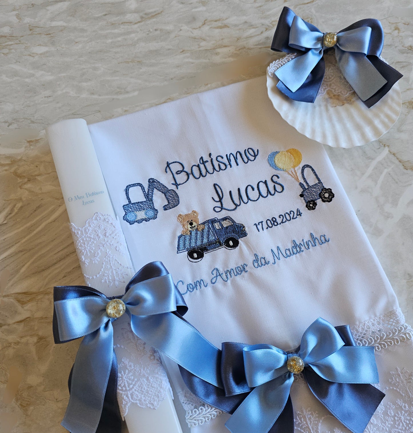 Conjunto de Batismo "Lucas"