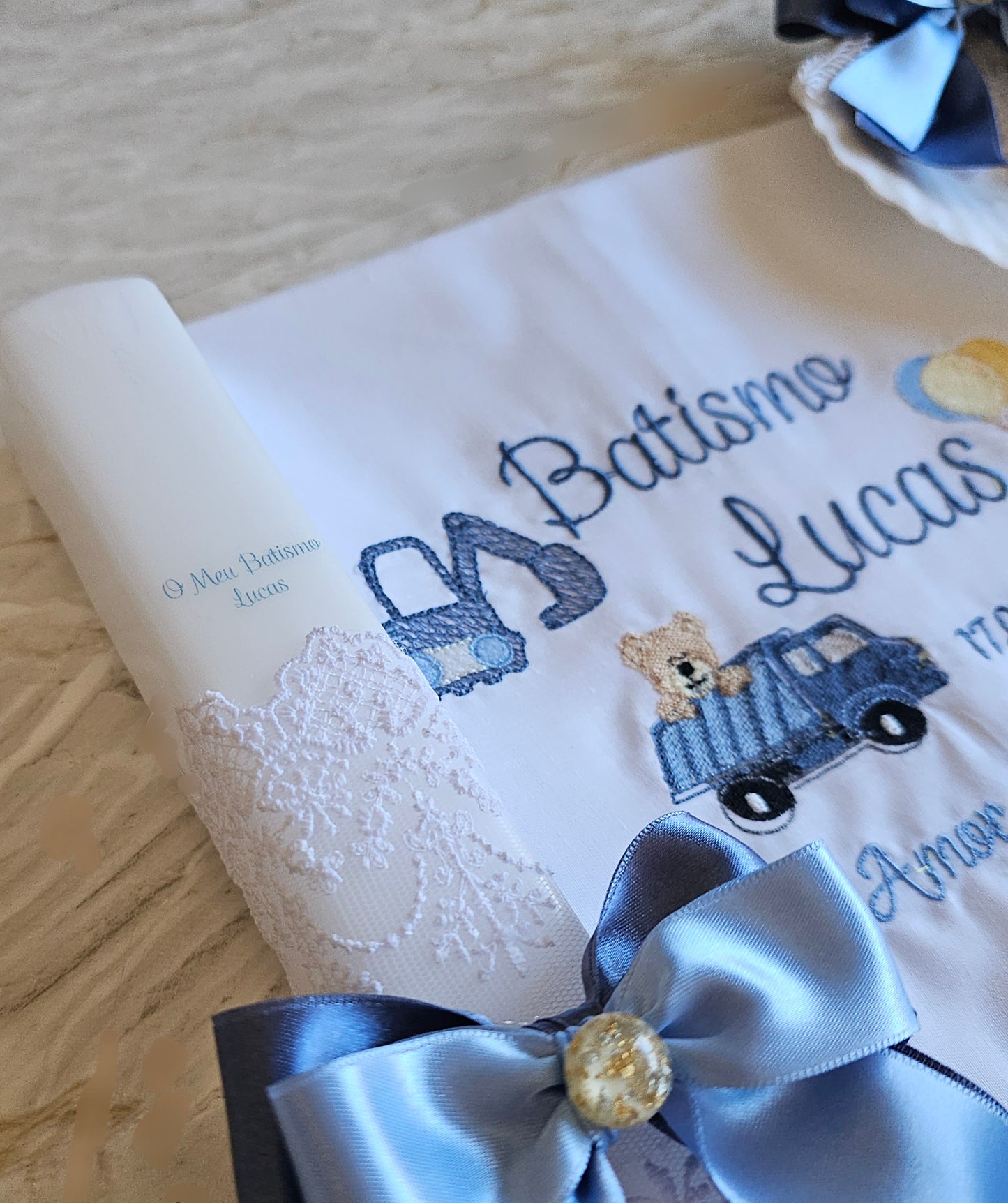 Conjunto de Batismo "Lucas"
