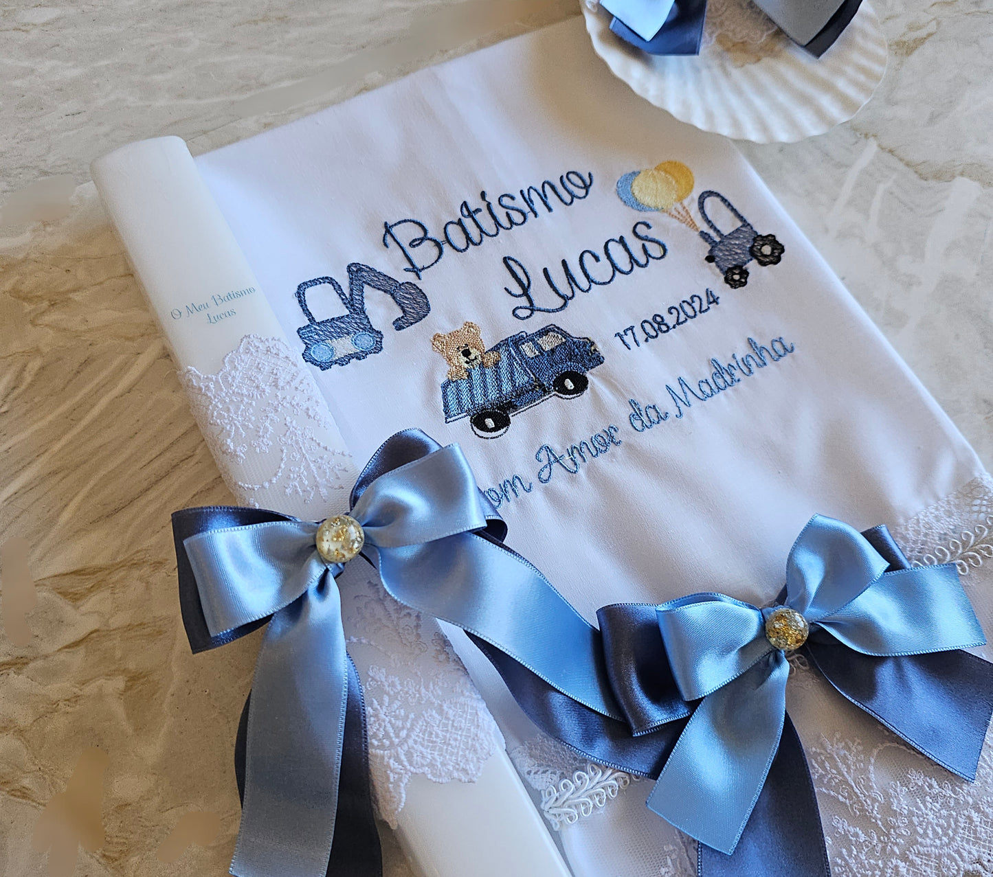 Conjunto de Batismo "Lucas"
