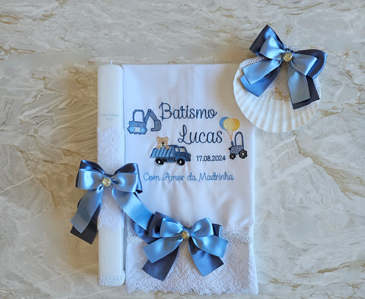 Conjunto de Batismo "Lucas"