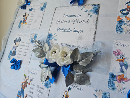 Placard mesas disney