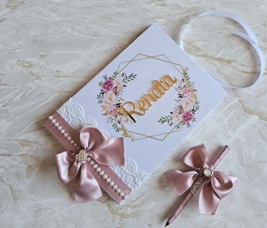 Livro de Honra A5 + Caneta "Renata"