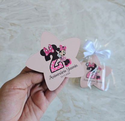 Íman Aniversário Minnie