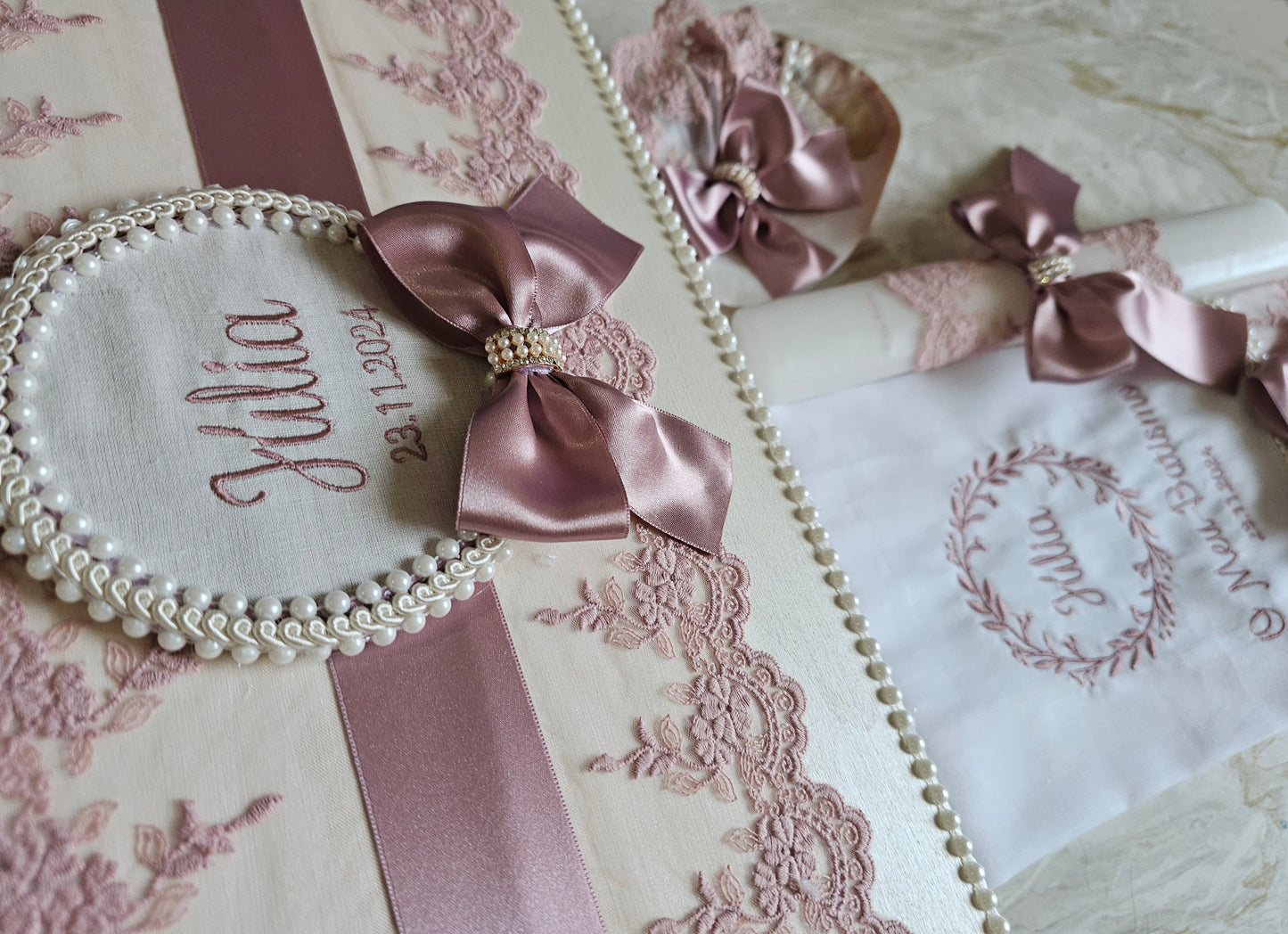 Conjunto de Batismo "Júlia"