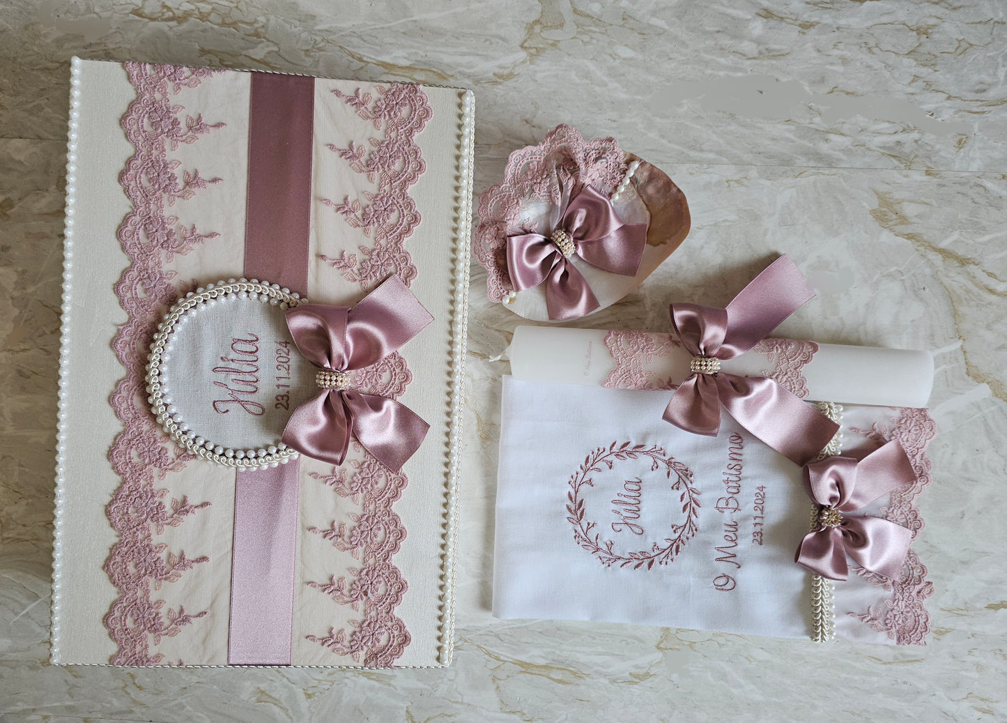 Conjunto de Batismo "Júlia"