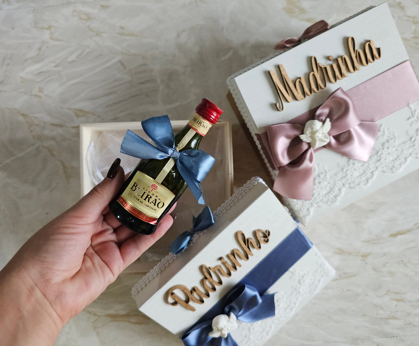Caixas especiais Padrinhos