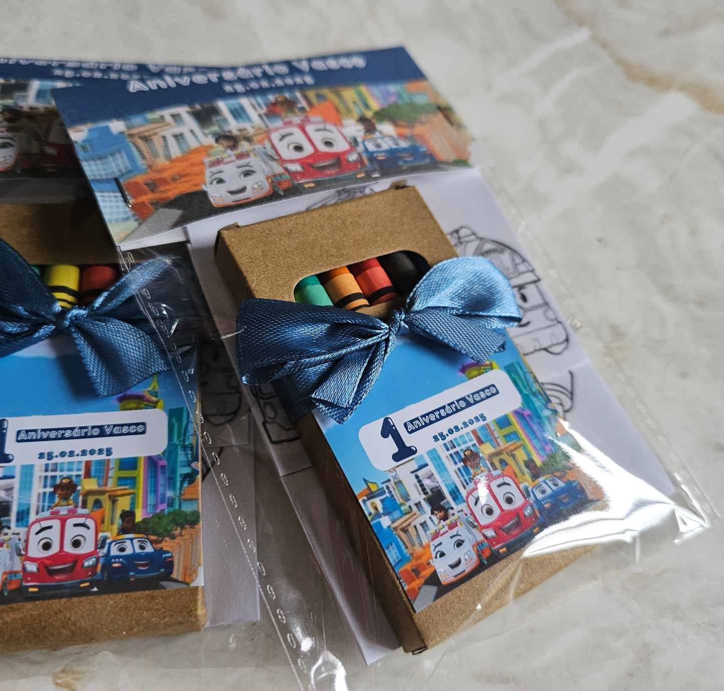 Caixa de lápis personalizada + desenhos