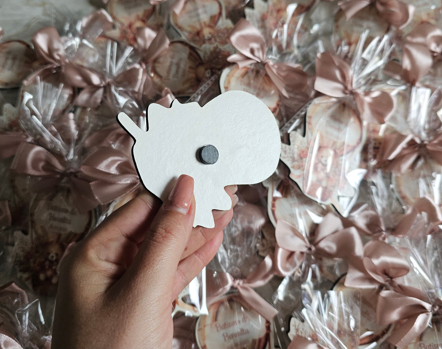 Íman personalizado balão com ursinha