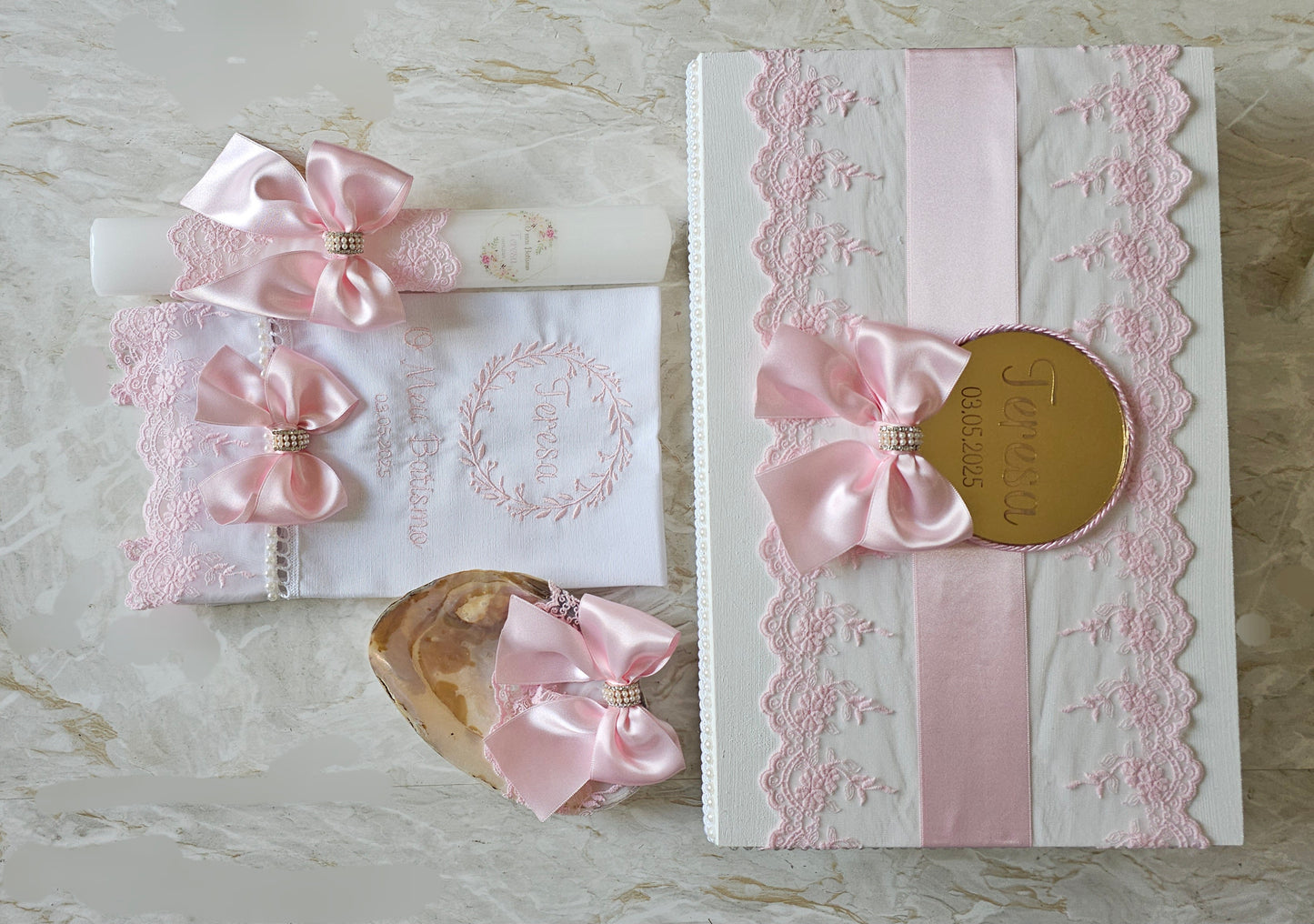 Conjunto de Batismo "Teresa"