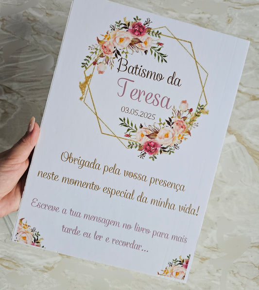 Placa Informativa A4