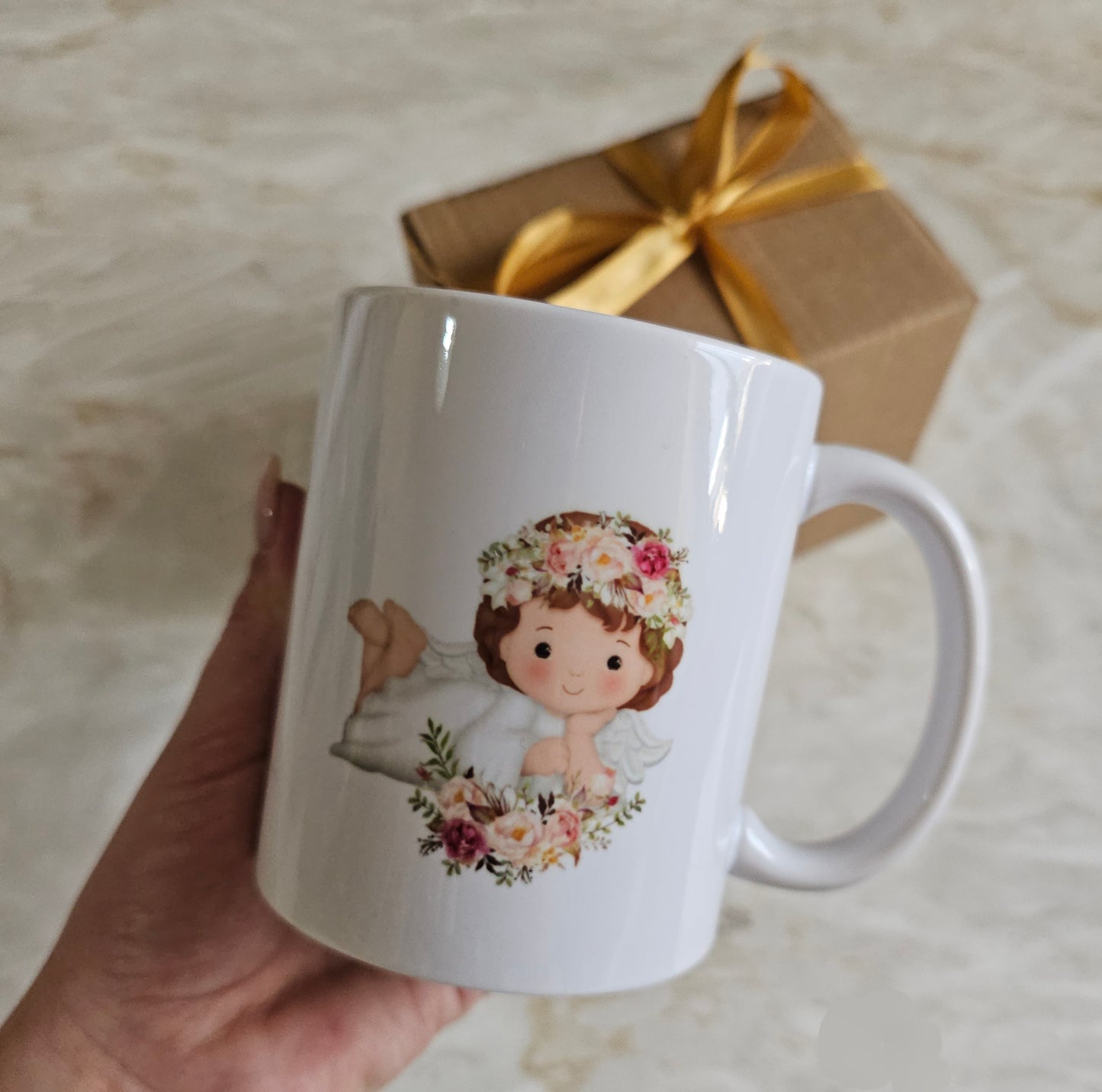 Caneca personalizada "Anjinha"