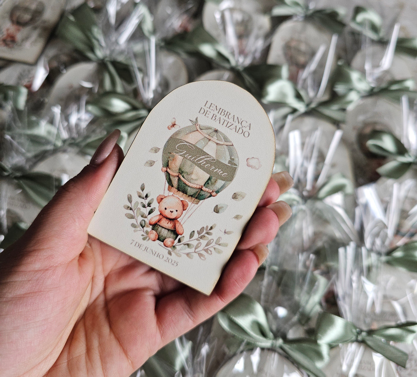 Íman personalizado tema Ursinho
