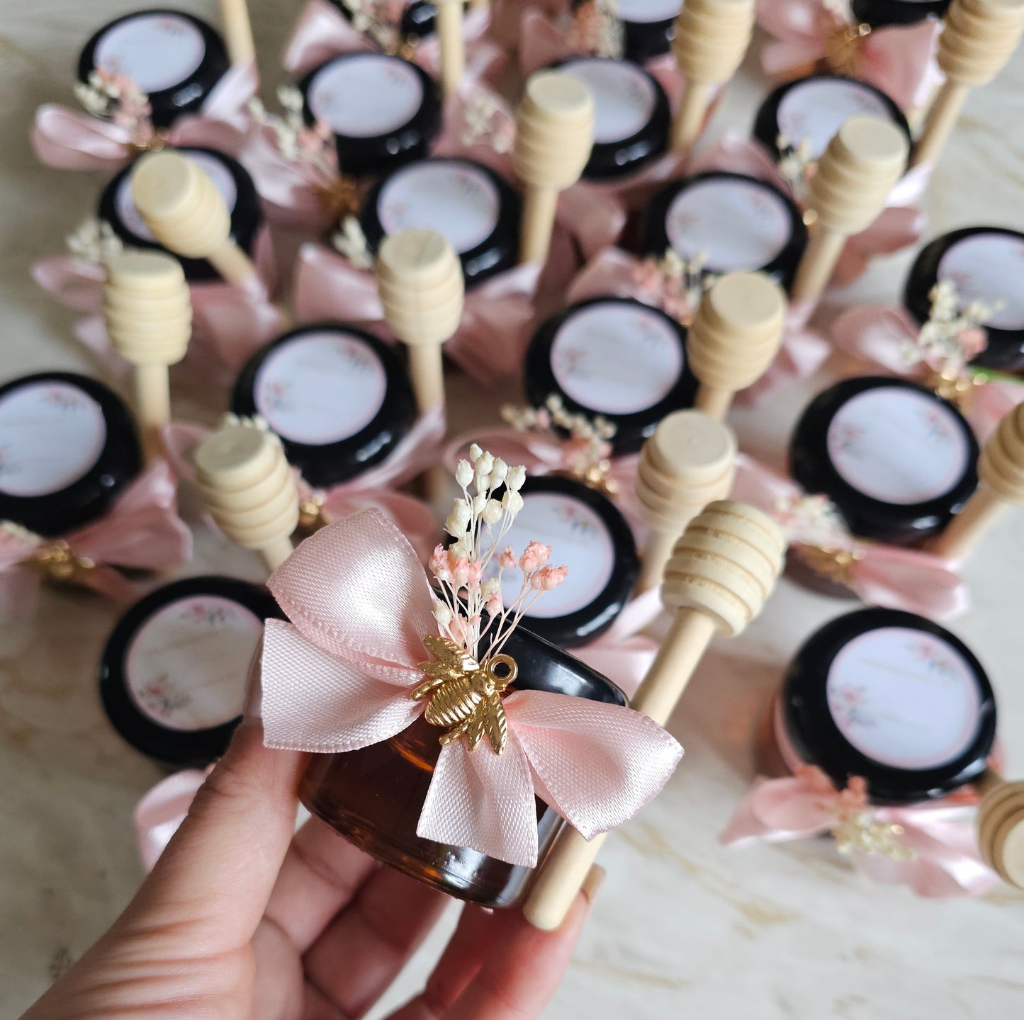 Pote de mel 30g Flores preservadas