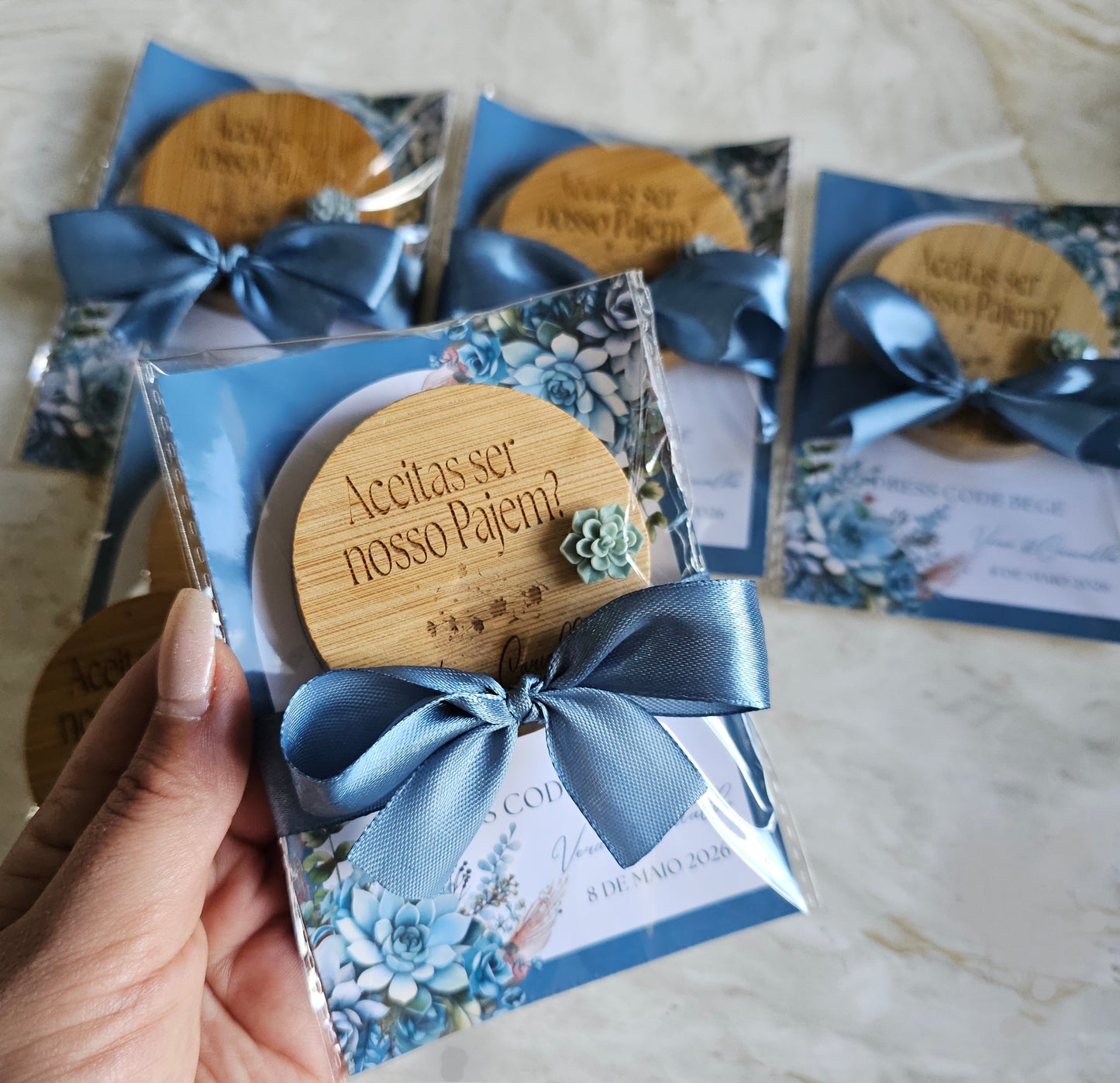 Abre caricas personalizado Convite Especial