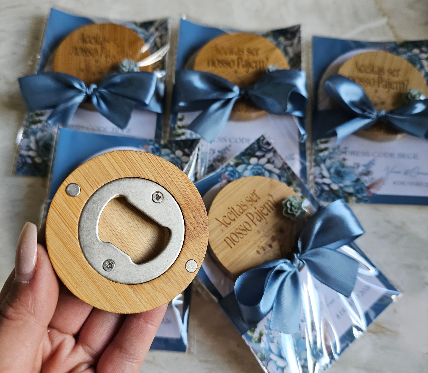 Abre caricas personalizado Convite Especial