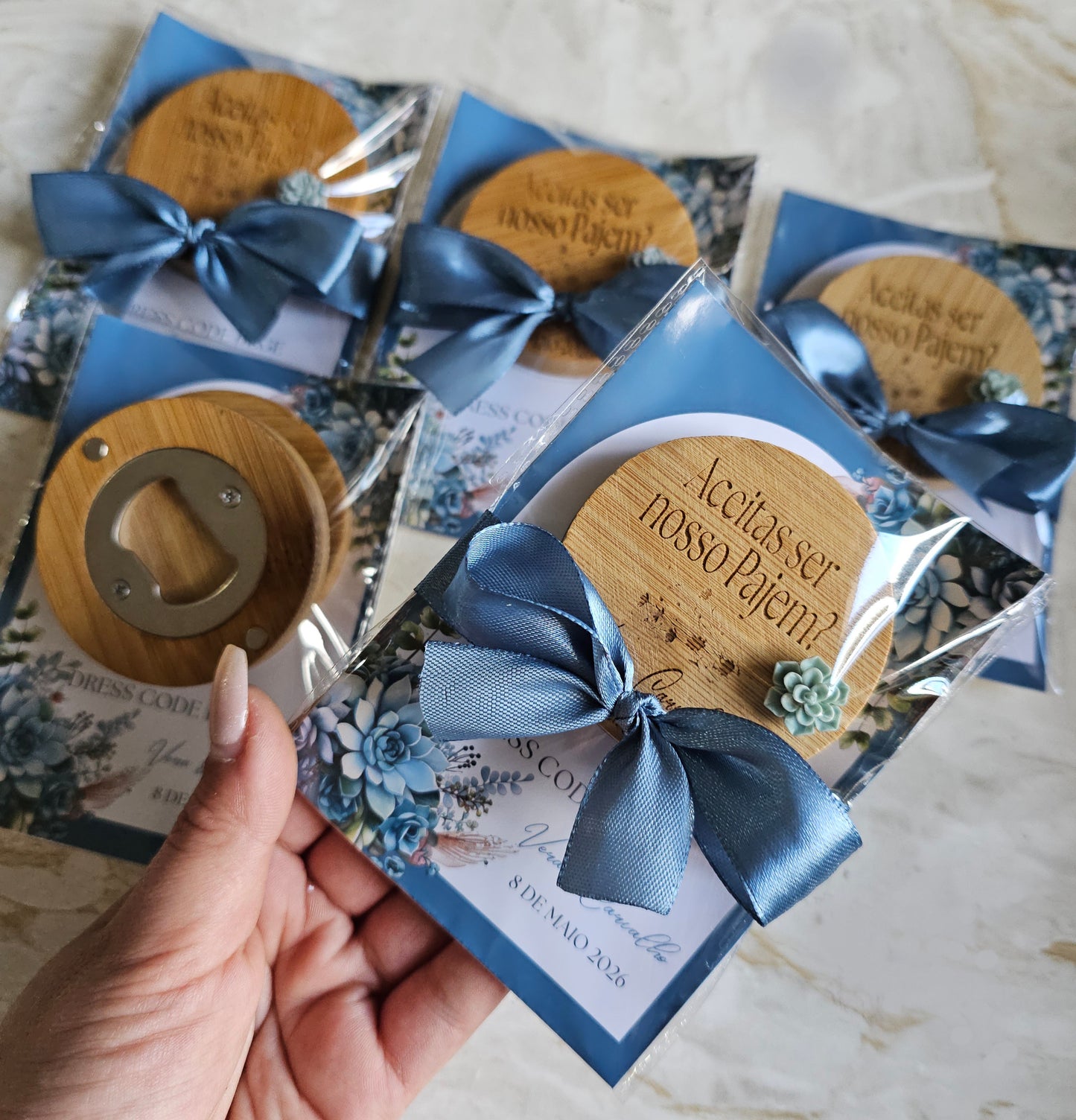 Abre caricas personalizado Convite Especial