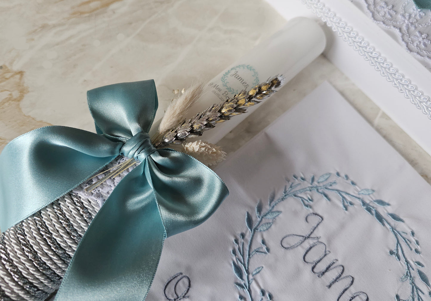 Conjunto de Batismo "James"