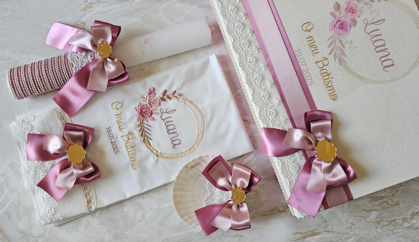 Conjunto de Batismo "Luana"