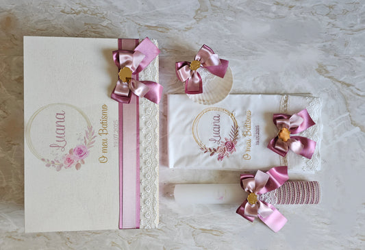 Conjunto de Batismo "Luana"