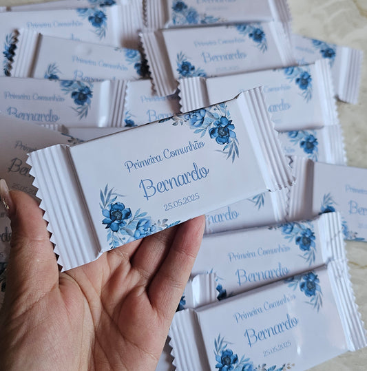 Chocolate 20g personalizado "Bernardo"